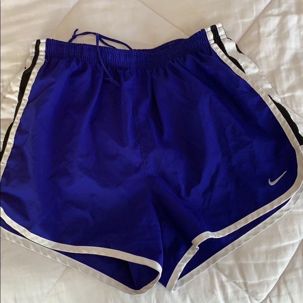 Lined Nike shorts.
